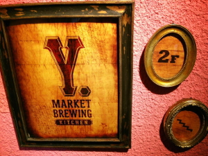 Y.MARKET BREWING KITCHEN�i���C�@�}�[�P�b�g�u���[�C���O�@�L�b�`���j�̊Ŕ�