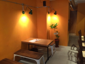 Brewpub Tetard Vallee�i�e�^�[�����@���j�̃e�[�u���P