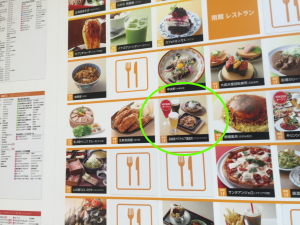 ���ږx�N���t�g�r�A�������i�ǂ��Ƃ�ڂ�N���t�g�r�A���傤��������j�̂��X�̈ʒu�̊Ŕ�