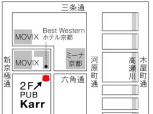 PUB karr�i�J�[�j�̏ڍגn�}