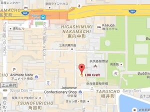 LBK CRAFT�i�G���r�[�P�[�N���t�g�j�̒n�}