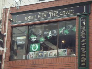 IRISH PUB THE CRAIC�i�N���b�N�j